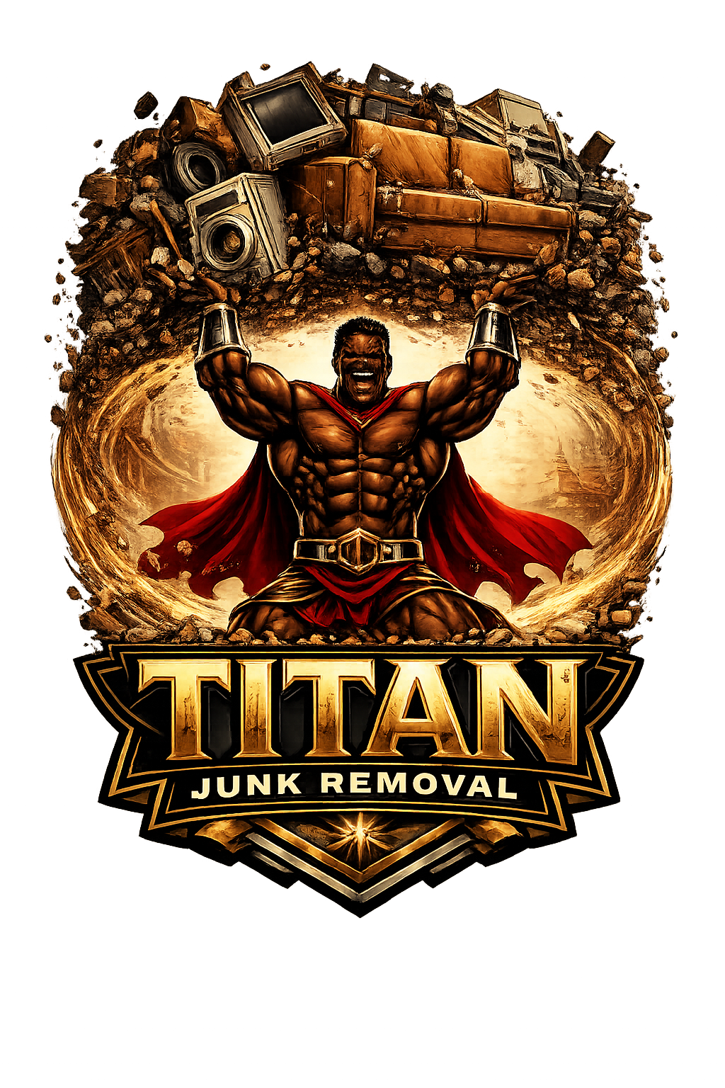 Titans Junk Removal & Demo LLC logo
